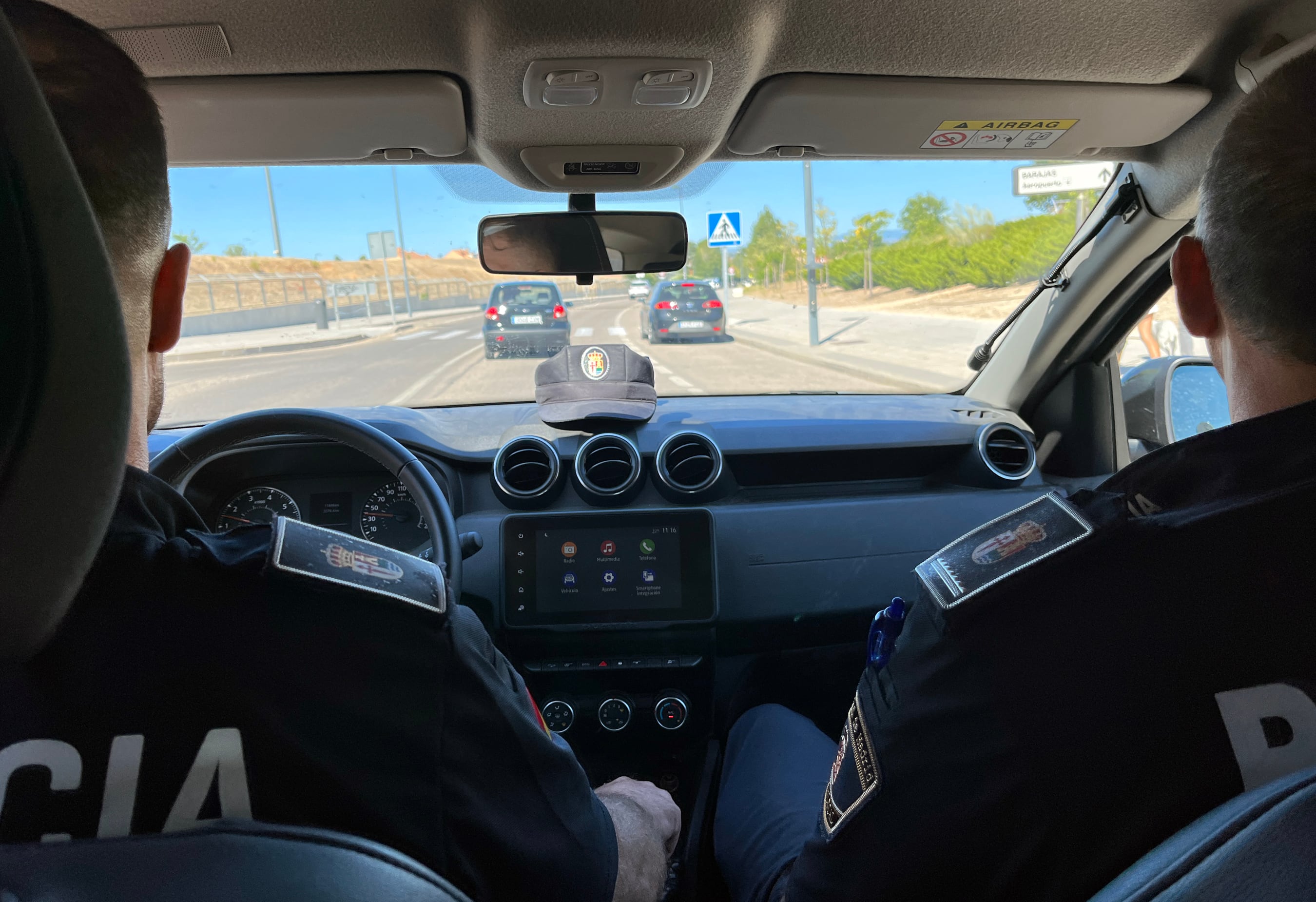 Patrulla de la Policía Local de Paracuellos de Jarama