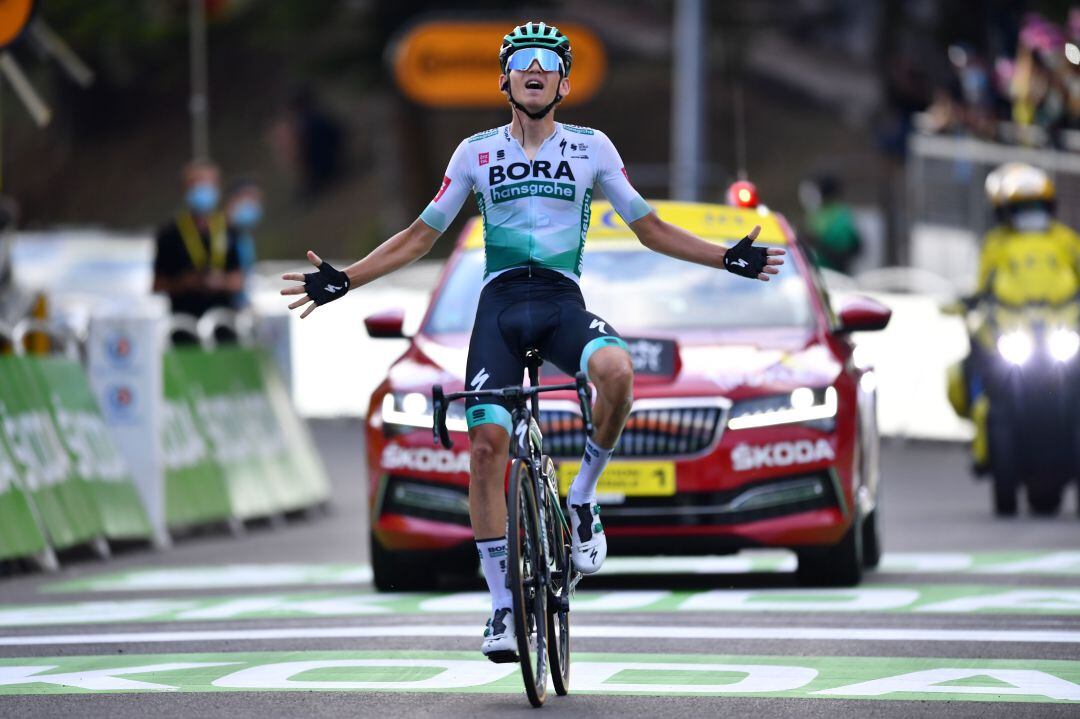 El alemán Lennard Kamna gana la etapa 16 del Tour de Francia 