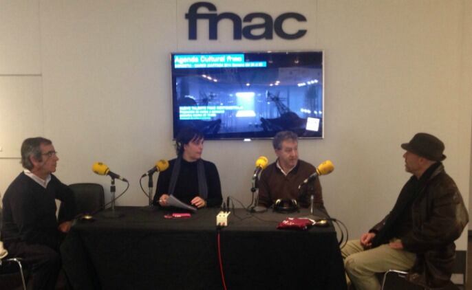 En la tertulia de Hoy por Hoy San Sebastián, Javier Gómez del bar El Muro, Fermín Berasategi del Basque y Javier Ilera del Bodegón Ardandegi