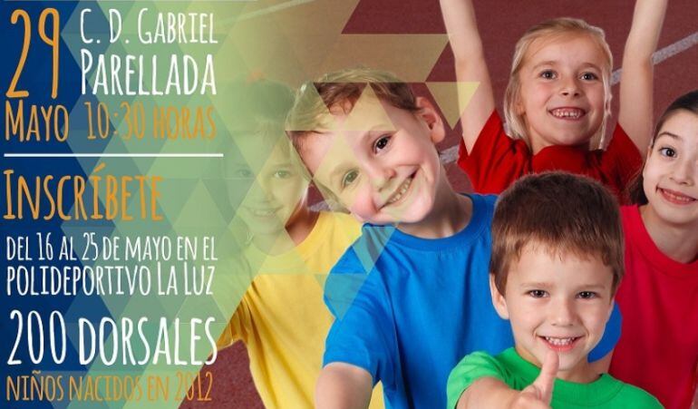 Los cerca de 600 niños que participen recibirán una medalla y un regalo, además de disfrutar de la prueba, juegos e hinchables