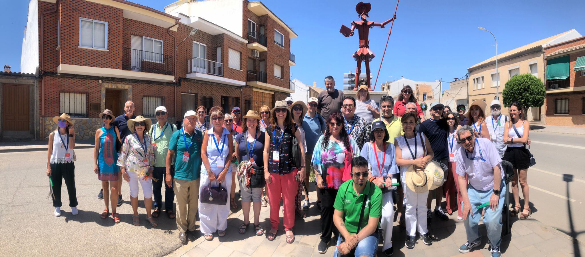 Excursión de los participantes en Herencia