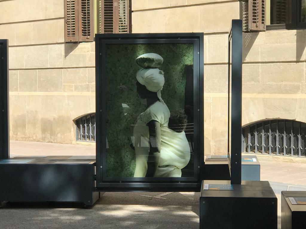 Tonos blancos en la exposición &quot;Colores del mundo&quot;