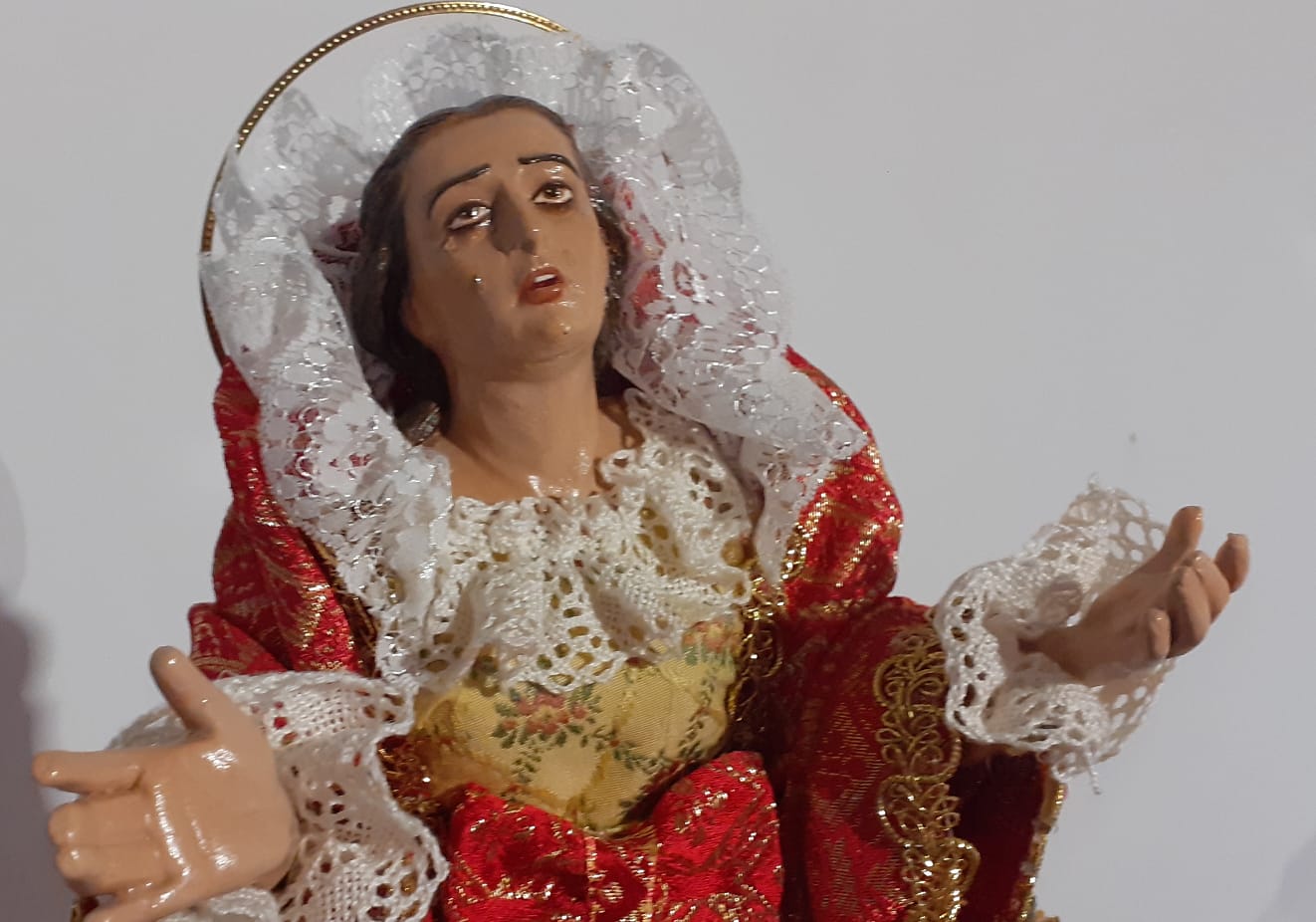 &#039;La Dolorosa&#039; convertida en figura de Belén para la exposición &#039;La Pasión hecha Belén&#039;