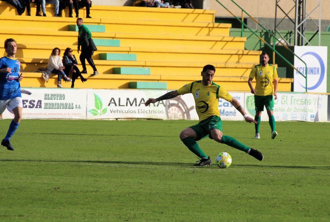 Guerrero en un partido.