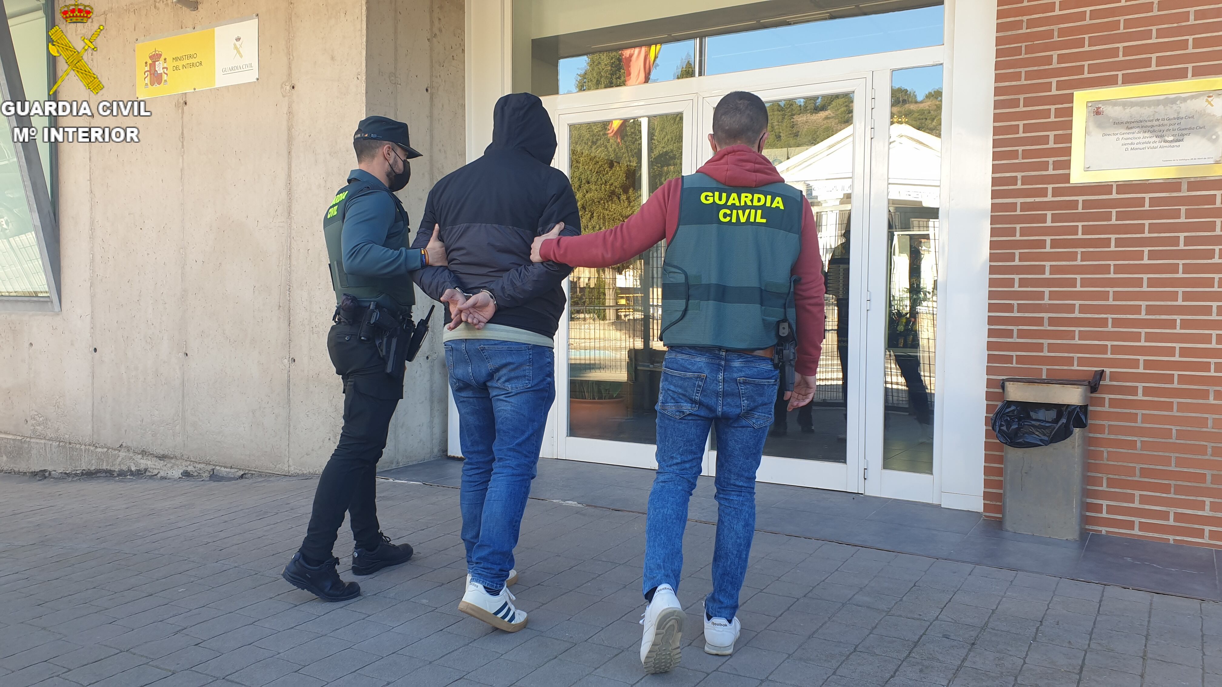 Detenido por la Guardia Civil de Tavernes