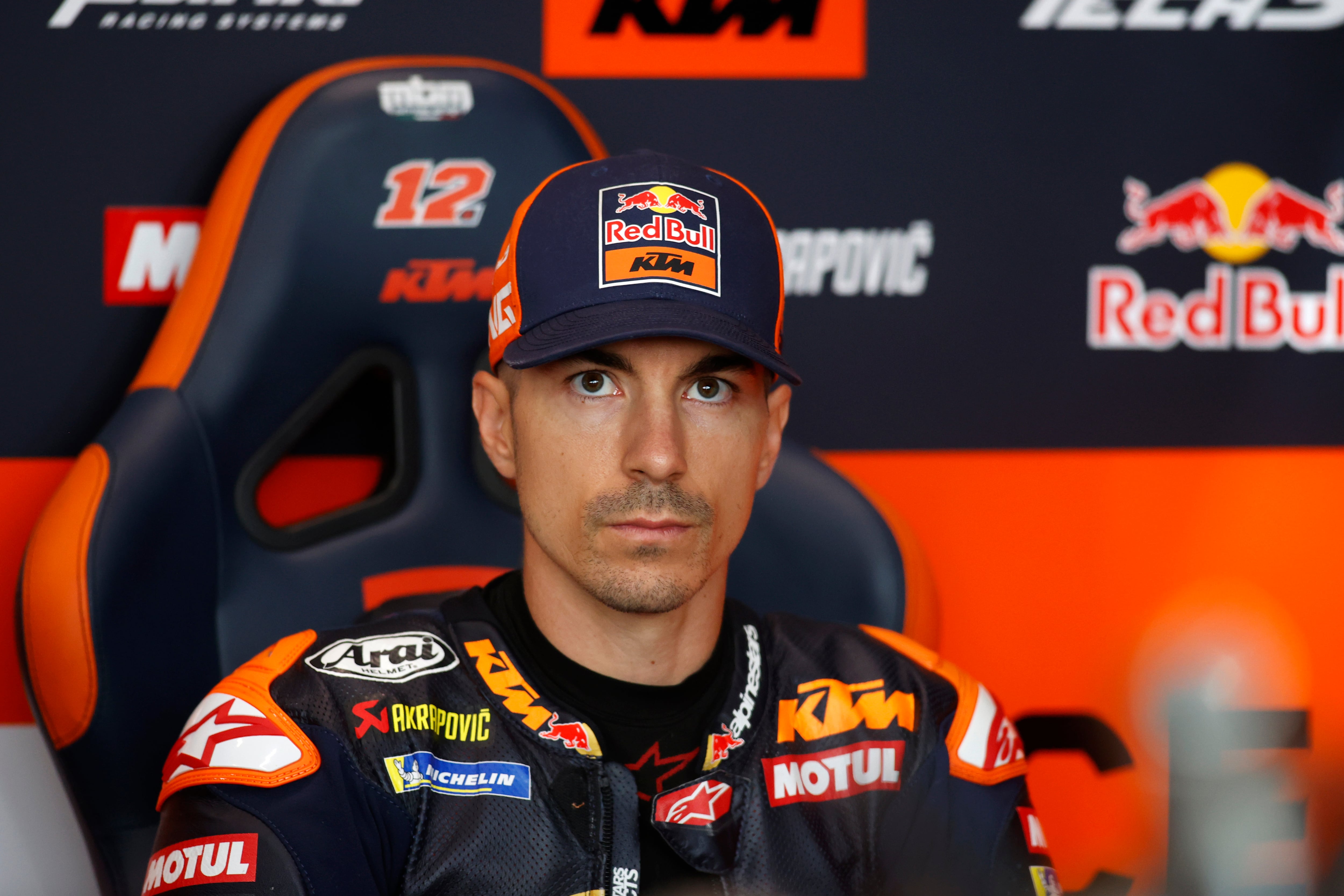 Maverick Viñales durante los entrenamientos libres(Photo by Mark Wieland/Getty Images)