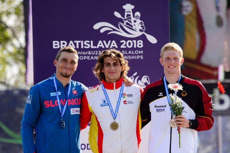 David Llorente, campeón de Europa sub 23