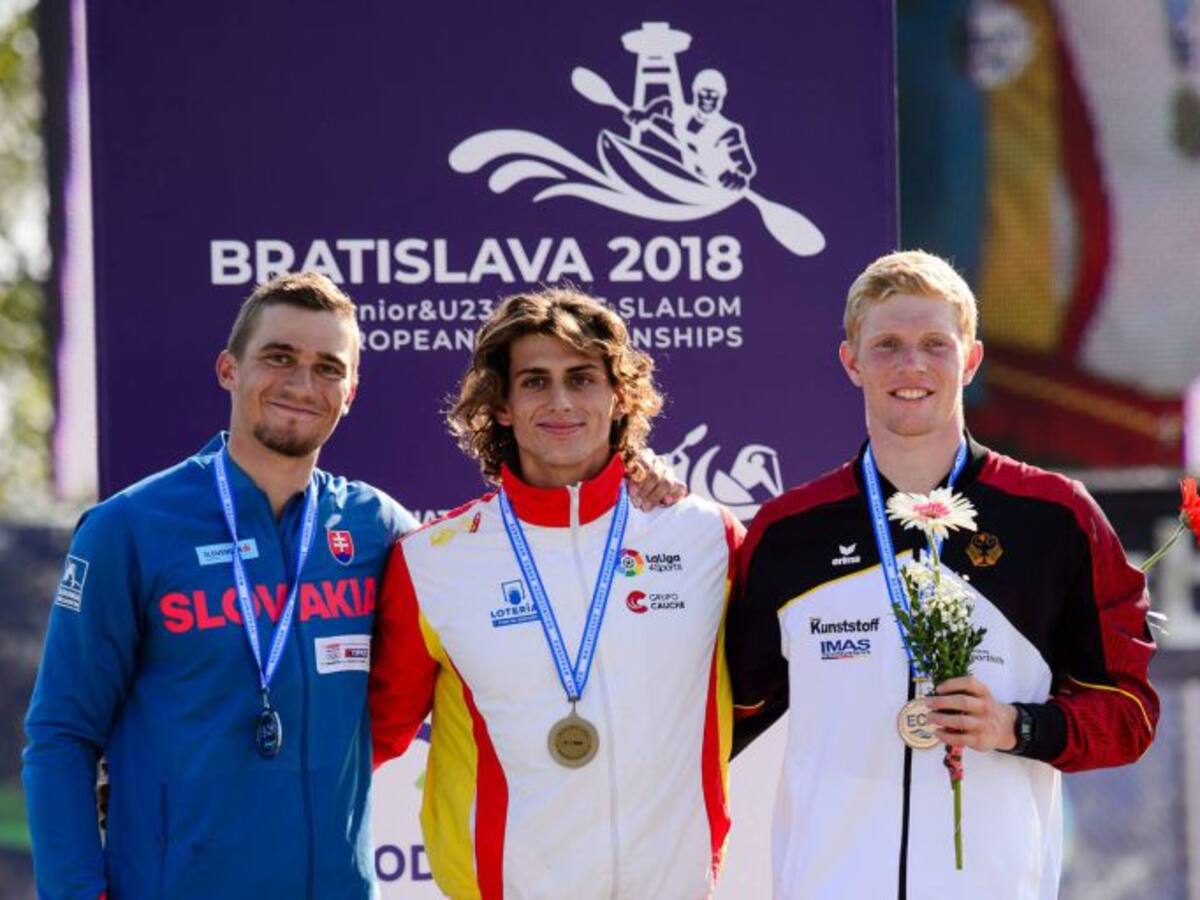 David Llorente, campeón de Europa Sub 23