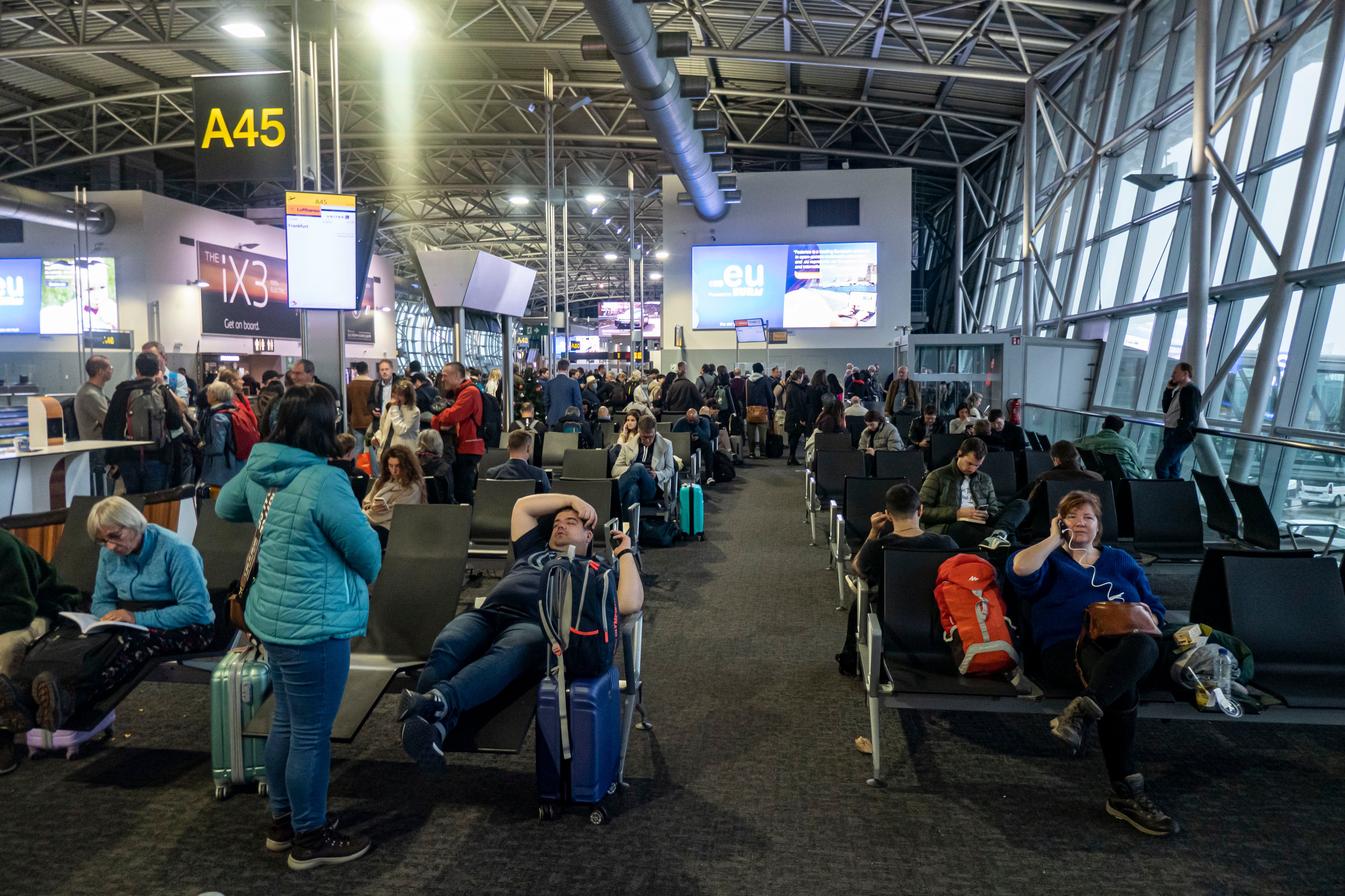 Imagen de archivo del aeropuerto de Bruselas.