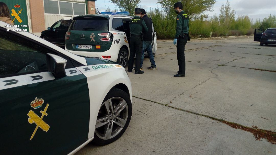 Imagen del momento de la detención