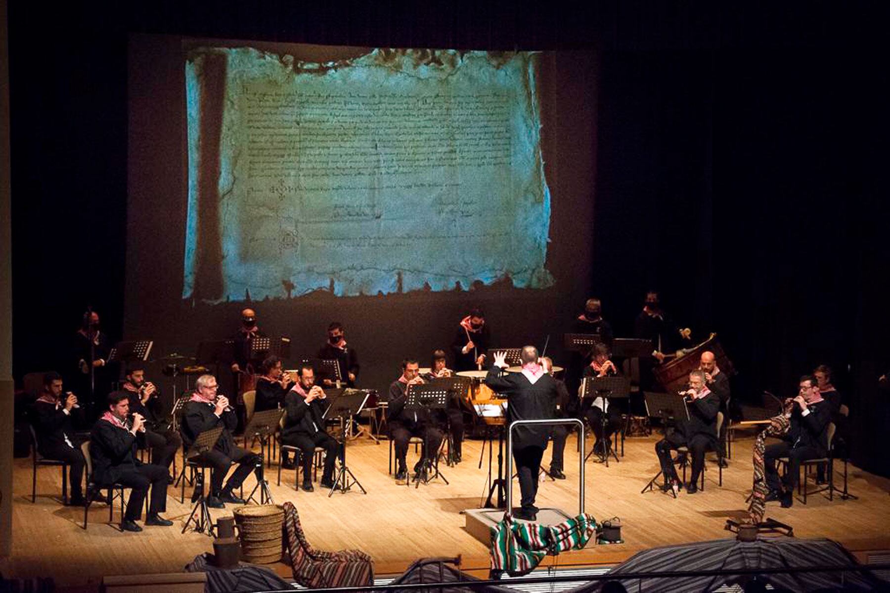 Una de les actuacions del grup Mal Passet