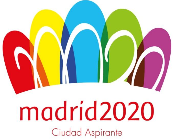 El logotipo de la candidatura madrileña para los Juegos Olímpicos de 2020 está inspirado en la Puerta de Alcalá y es obra del estudiante aragonés de diseño gráfico Luis Peiret