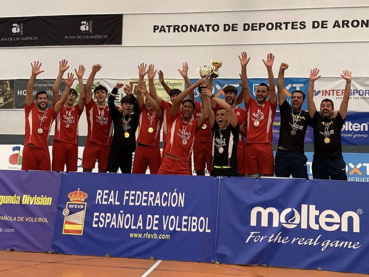 El CV Arona Tenerife Sur asciende a Primera División Nacional