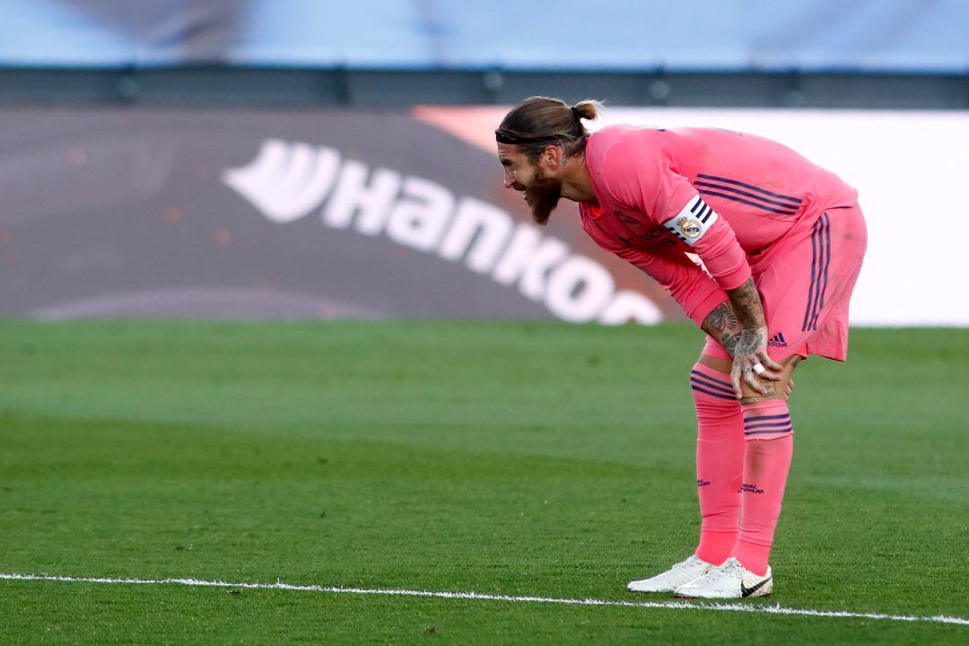 Sergio Ramos durante la jornada 6 de Liga ante el Cádiz. 