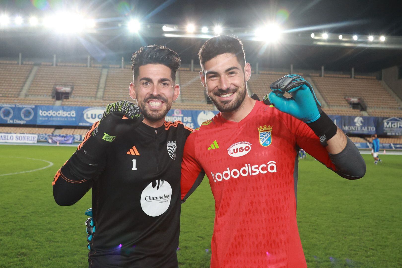 Isma Gil y Santos, guardametas del Xerez CD