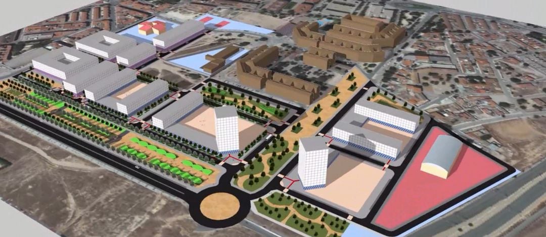 Imagen del vídeo que recrea cómo se quedará esta zona tras las obras