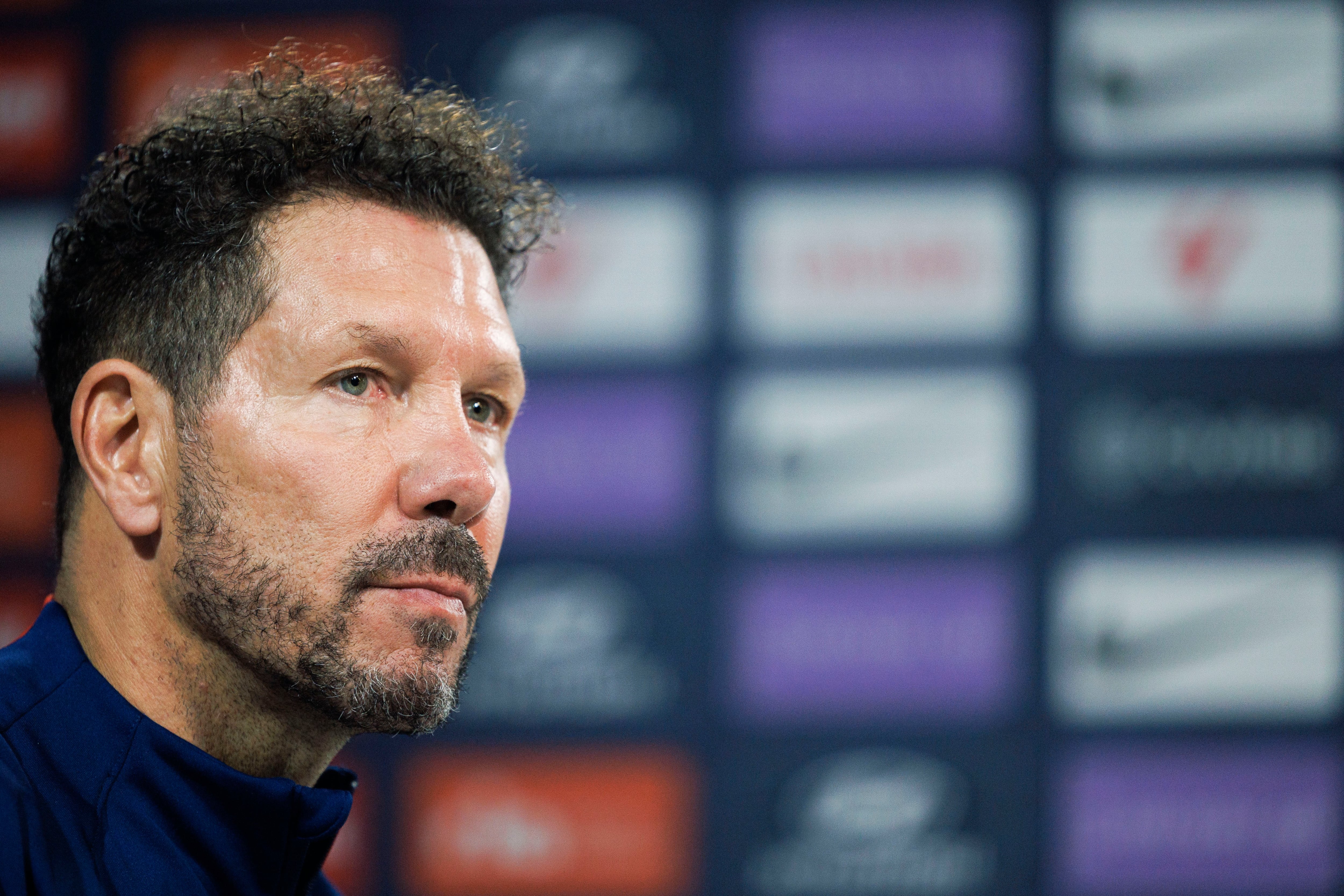 El entrenador del Atlético de Madrid, Diego Pablo Simeone. EFE/Sergio Pérez