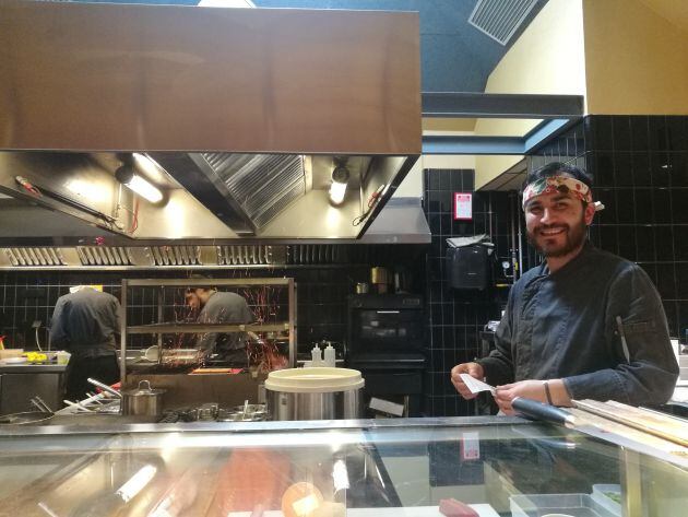 El chef Guillermo Guzmán.