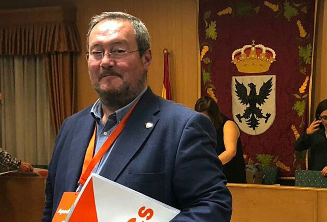 Juan José Mangas, portavoz municipal de C's en Aguilar de Campoo