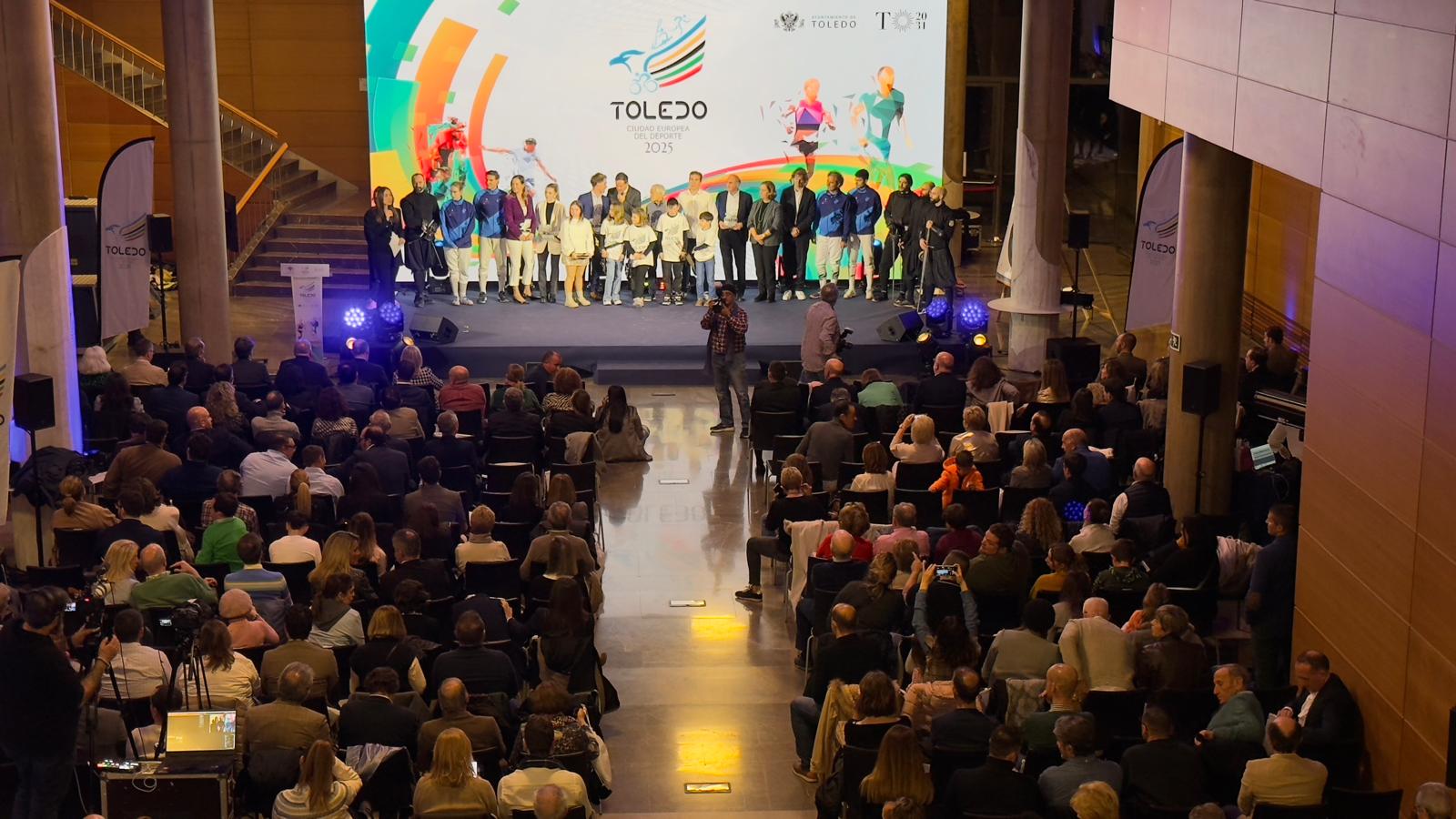 Imagen de archivo de la gala que dio el comienzo a las actividades de Ciudad Europea del Deporte 2025