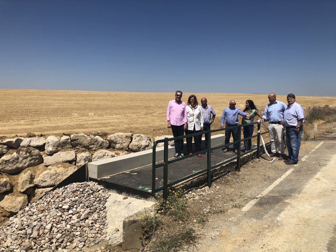 La presidenta de la Diputación de Palencia ha visitado la zona