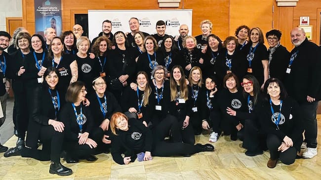 2026_01_31 Coro Gospel de Monzón al inicio de la jornada