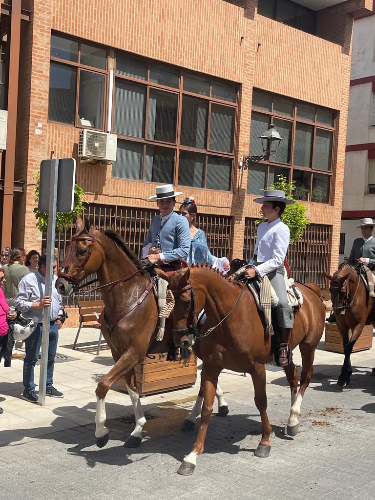 Bendición del caballo romero.