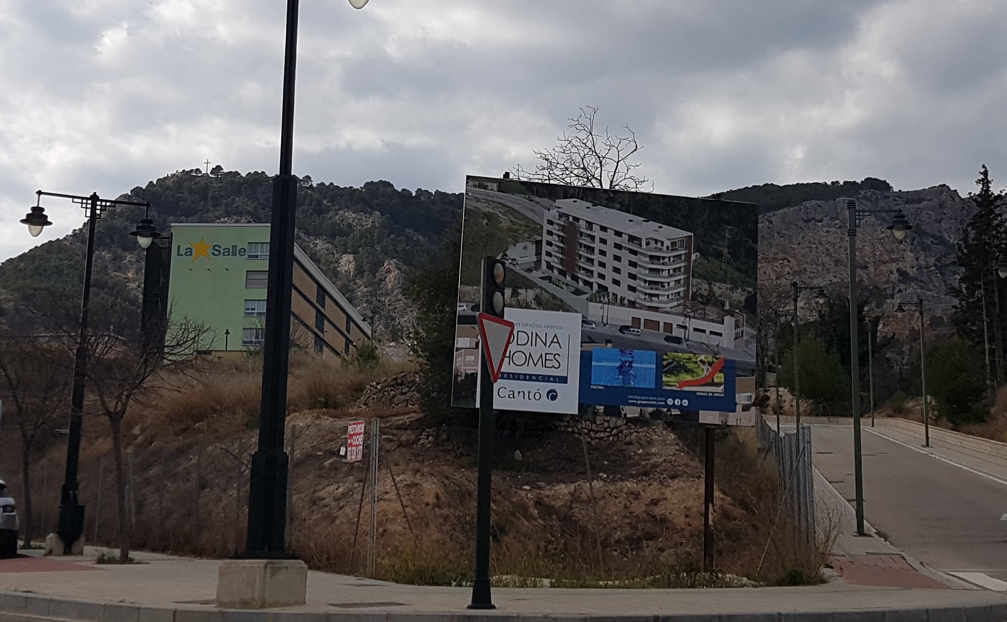 Imagen de una promoción urbanística en Alcoy