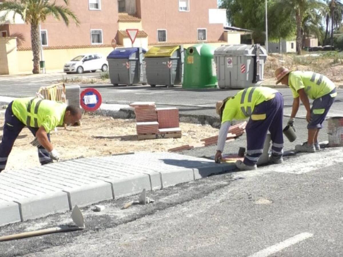 El Ayuntamiento de Elche destina 500.000 euros para la renovación de aceras