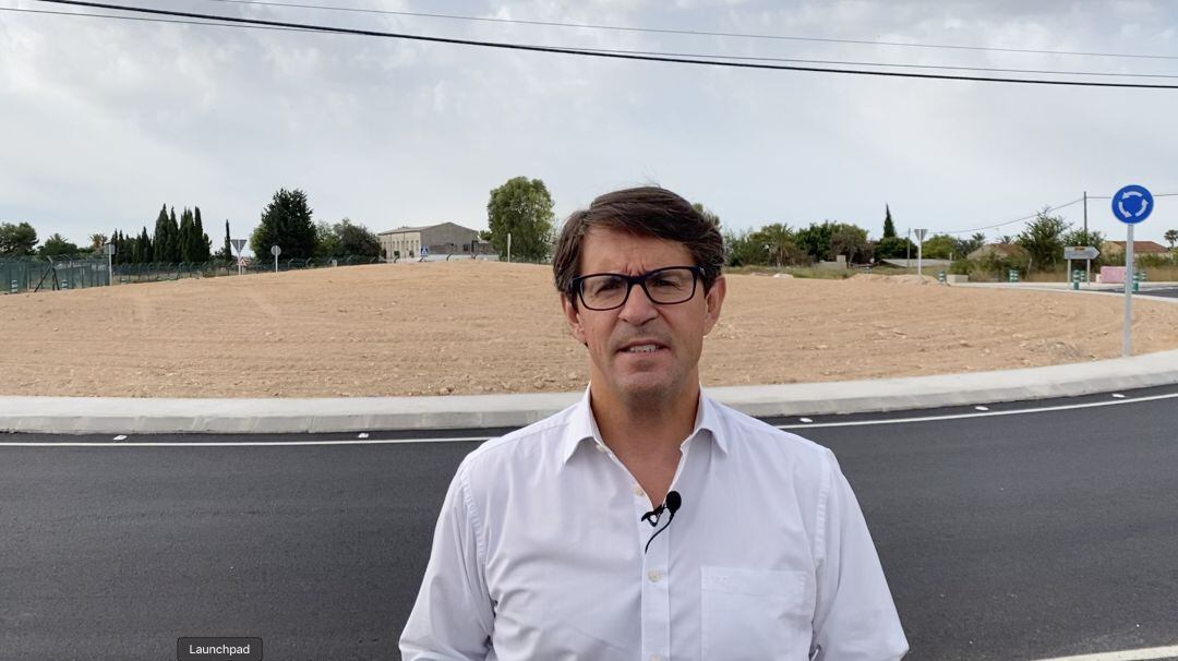 Rotonda de acceso desde El Altet a Torrellano