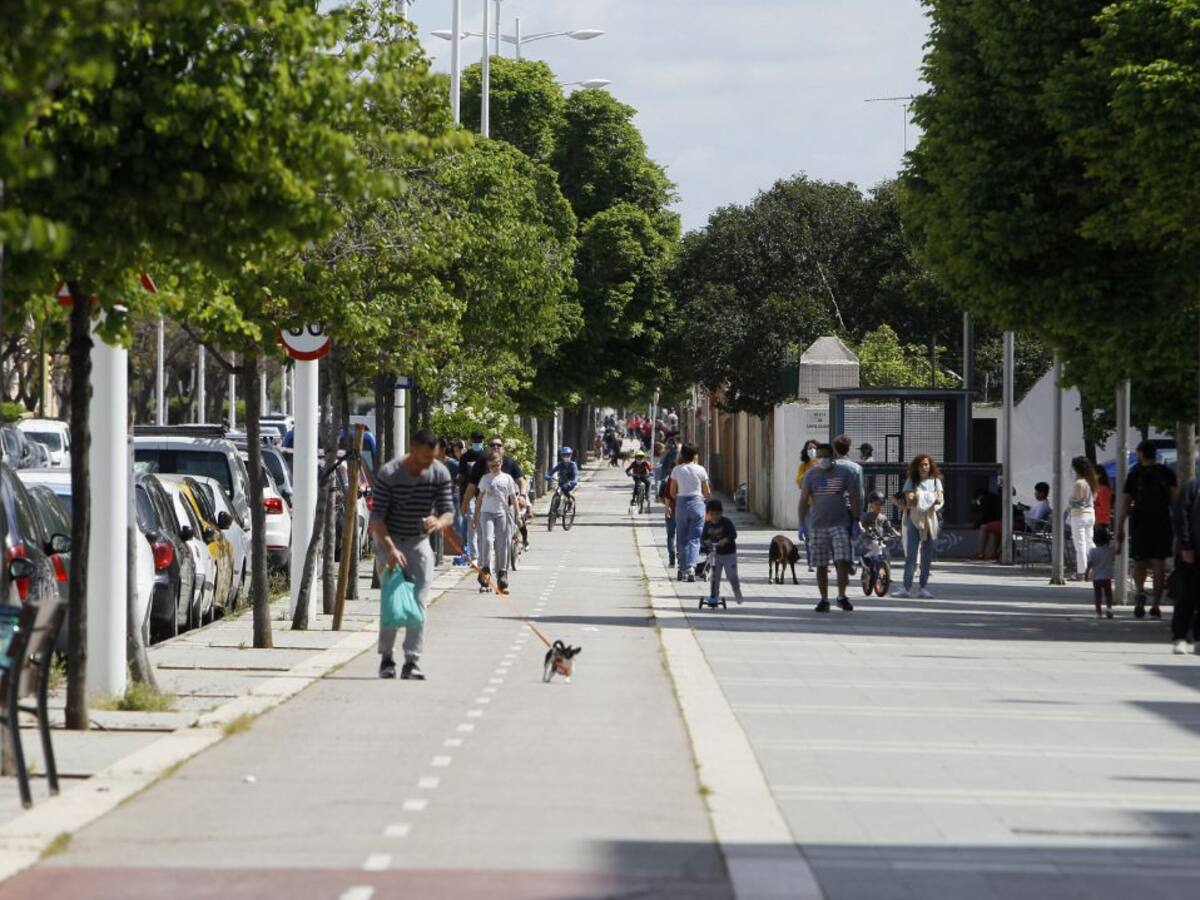 Palma abre a los ciudadanos 14 kilómetros de calles este fin de semana