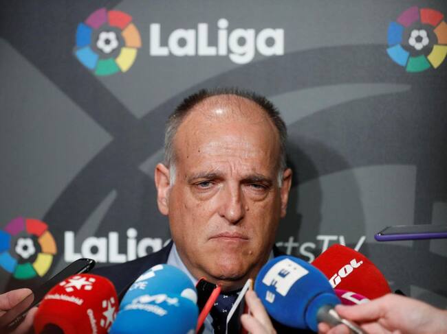 Javier Tebas, presidente de la Liga de Fútbol Profesional