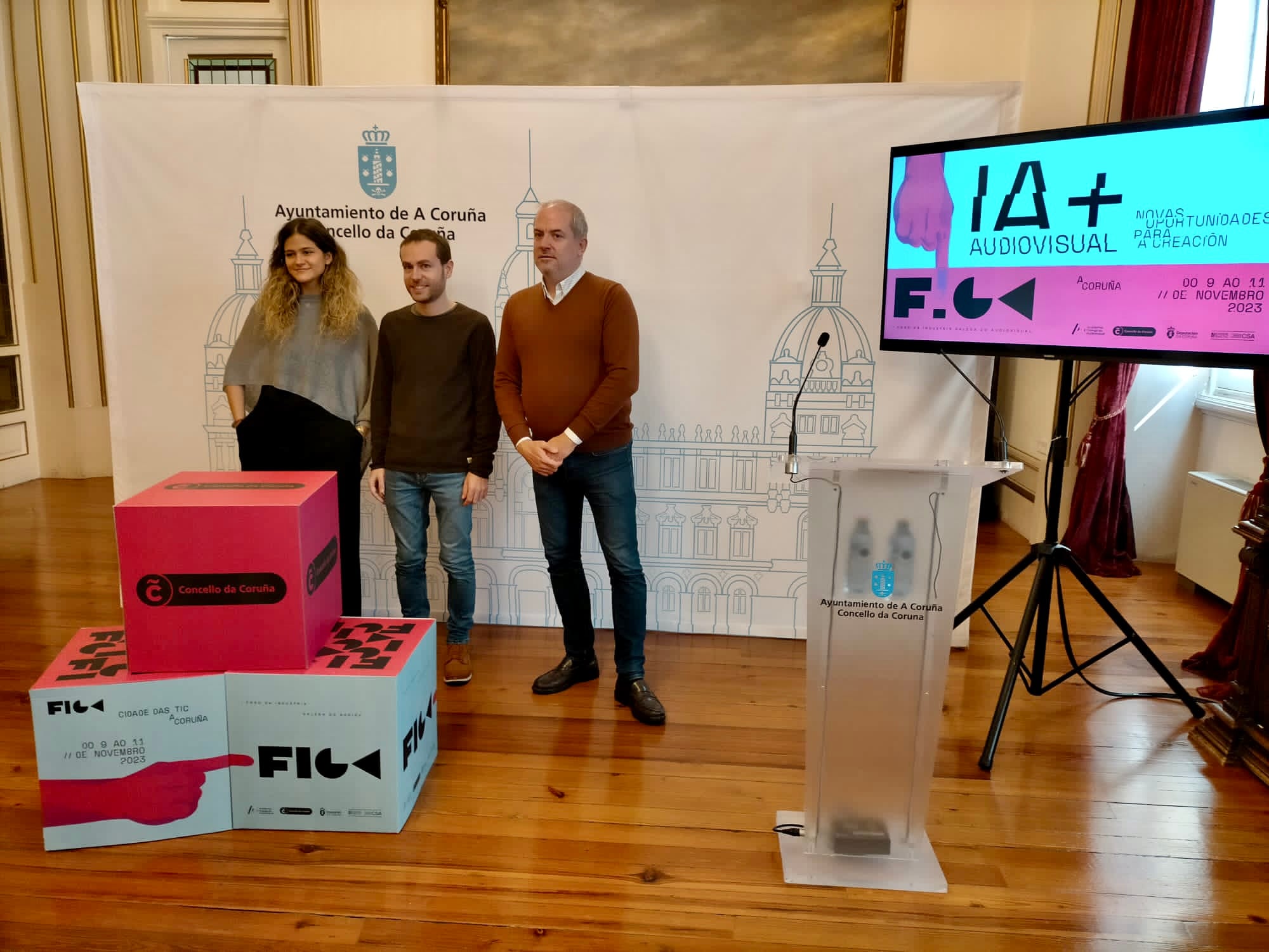 Presentación del Foro de la Industria del Audiovisual de Galicia