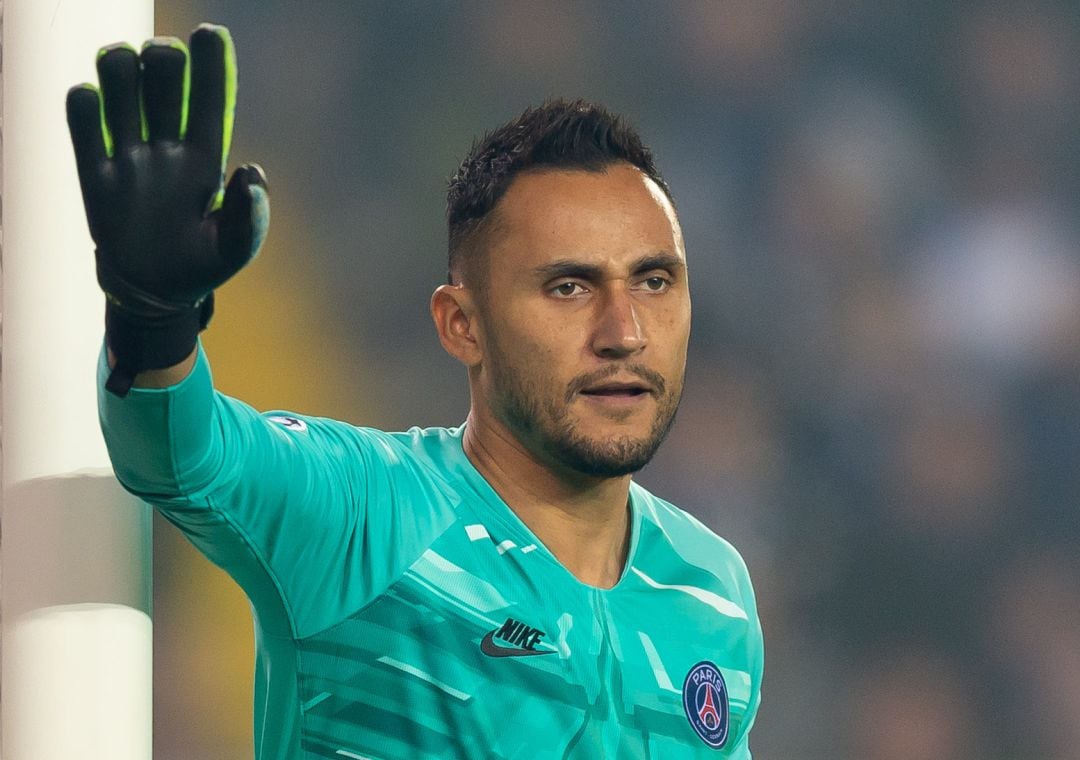 Keylor Navas, en un partido con el PSG