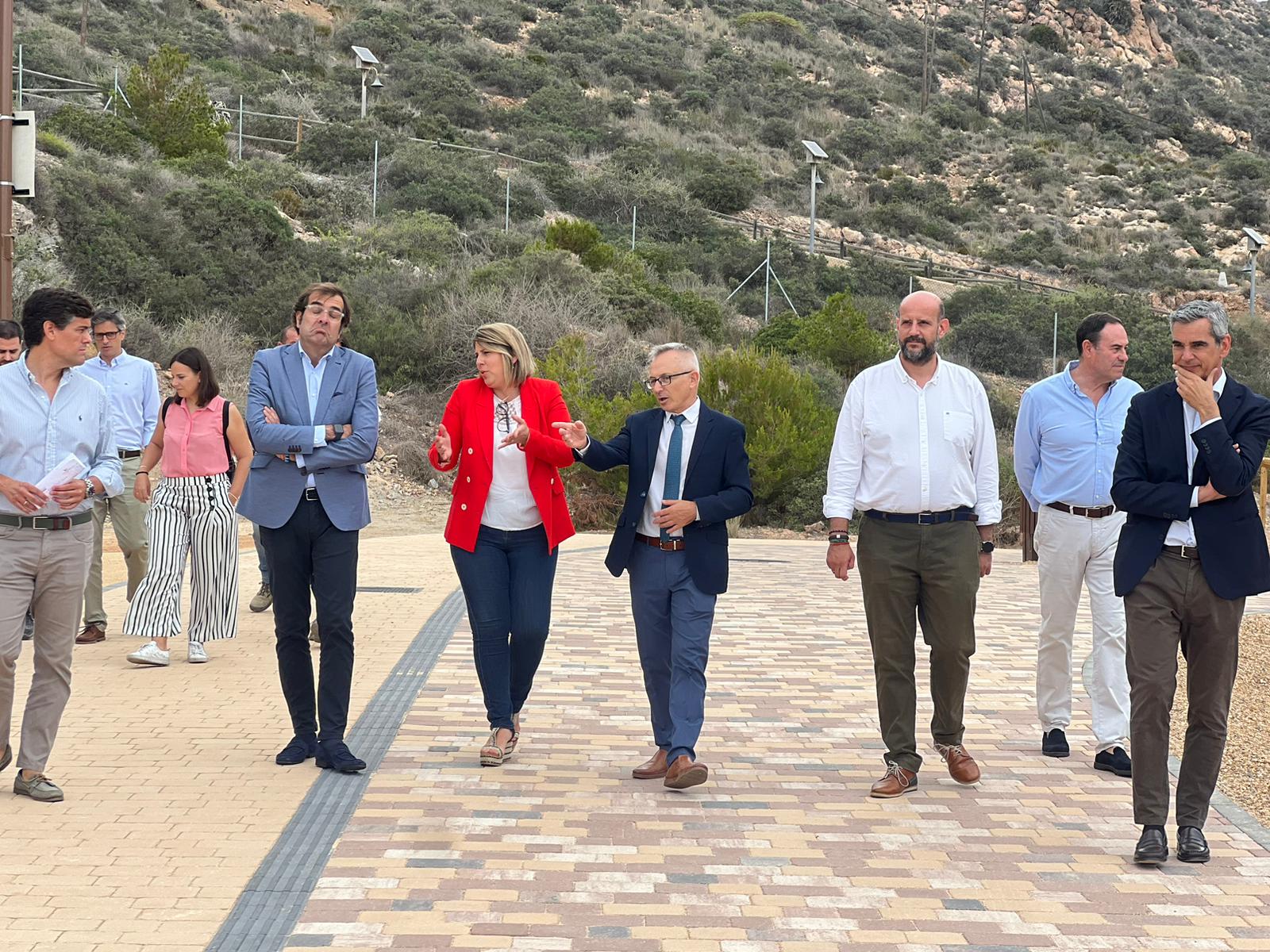 Inauguración del nuevo sendero de Cala Cortina