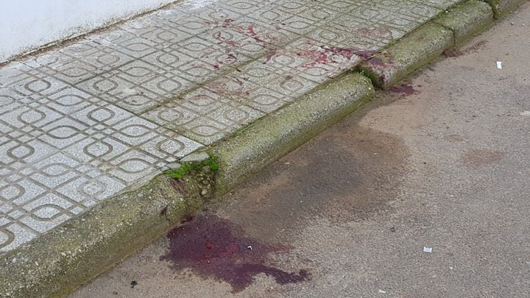 Calle San Marcos donde ha fallecido, de forma violenta, un varón.