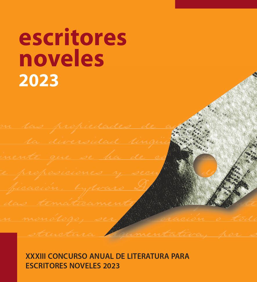 Cartel del XXXIII concurso de literatura para escritores noveles
