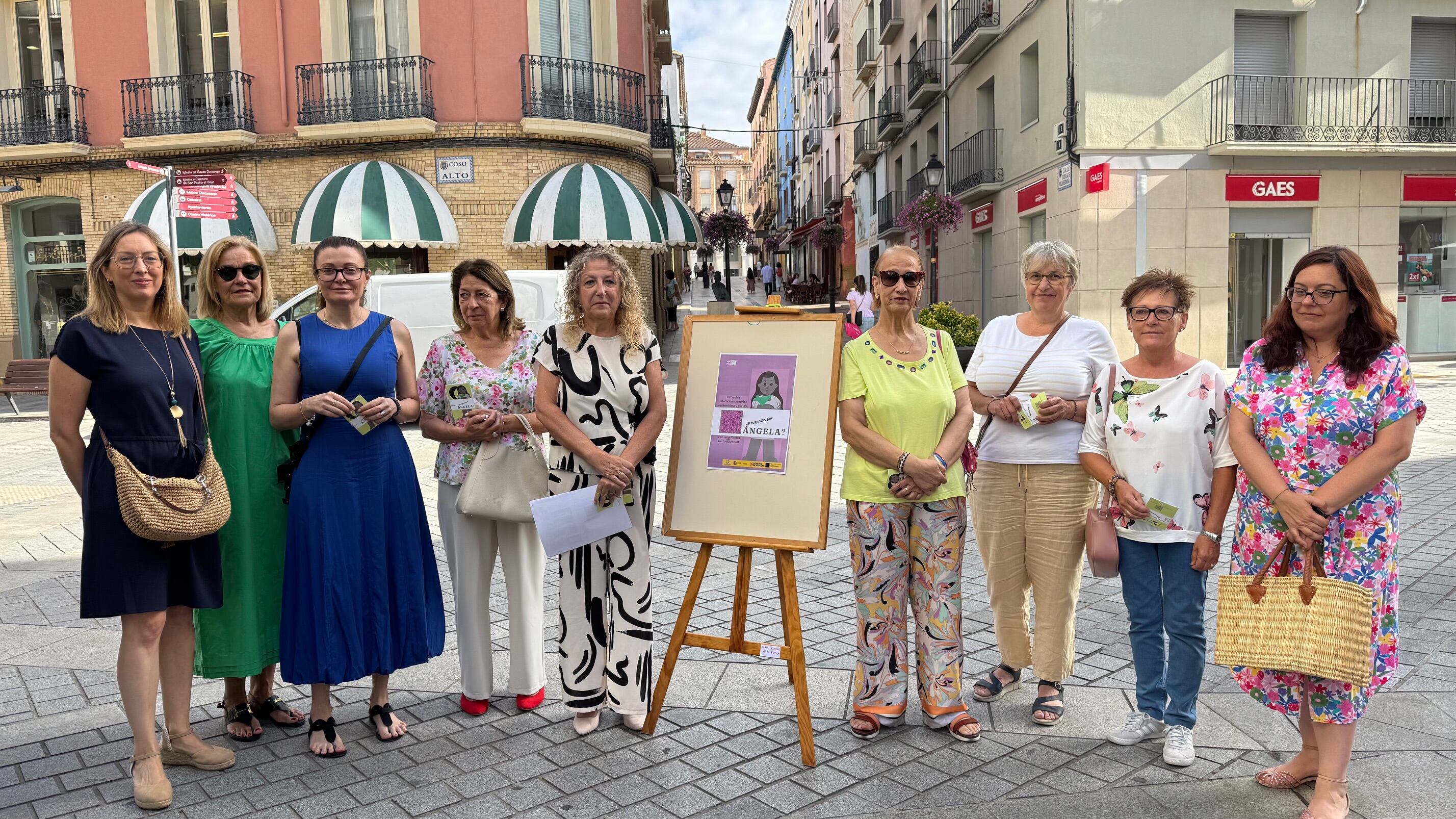 Presentación Campaña prevención de acoso sexual para las fiestas de San Lorenzo