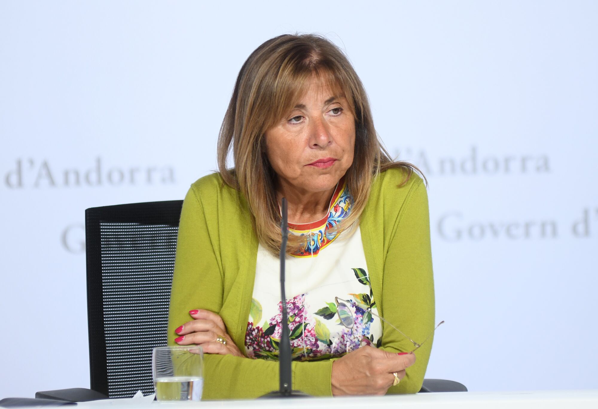 La ministra de Presidència, Economia, Treball i Habitatge, Conxita Marsol