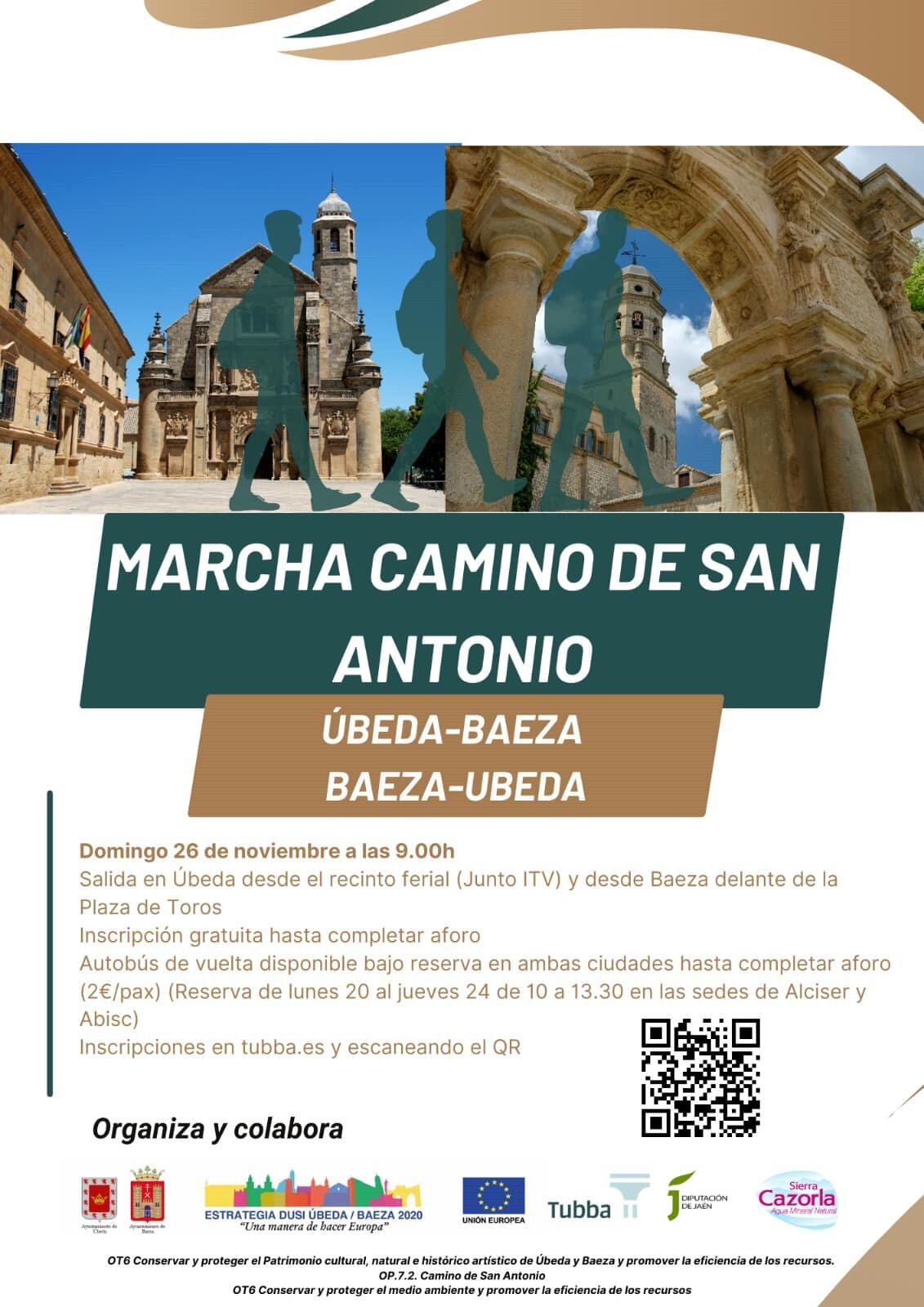 Cartel anunciador de la Marcha Camino de San Antonio