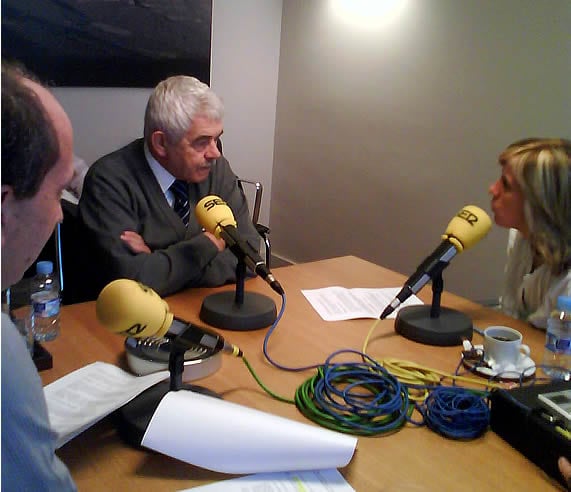 Maragall junto a Gemma Nierga