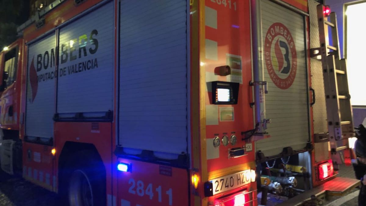 Tres incendios en una misma tarde en Gandia