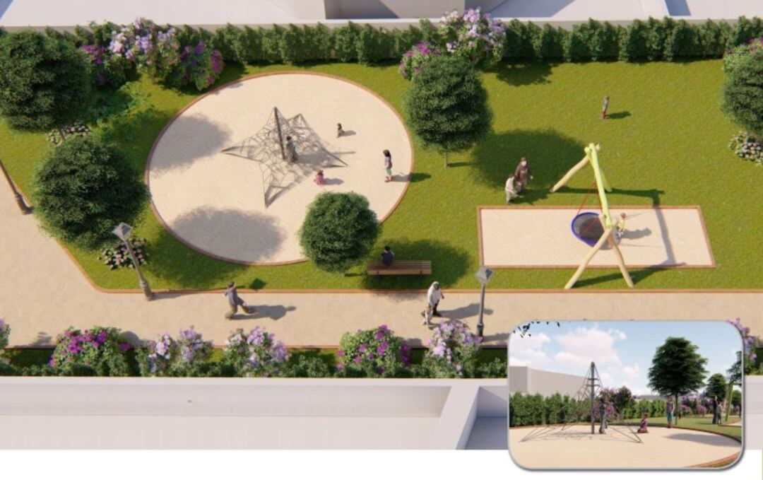 Projecte del parc infantil a Sol del Este.