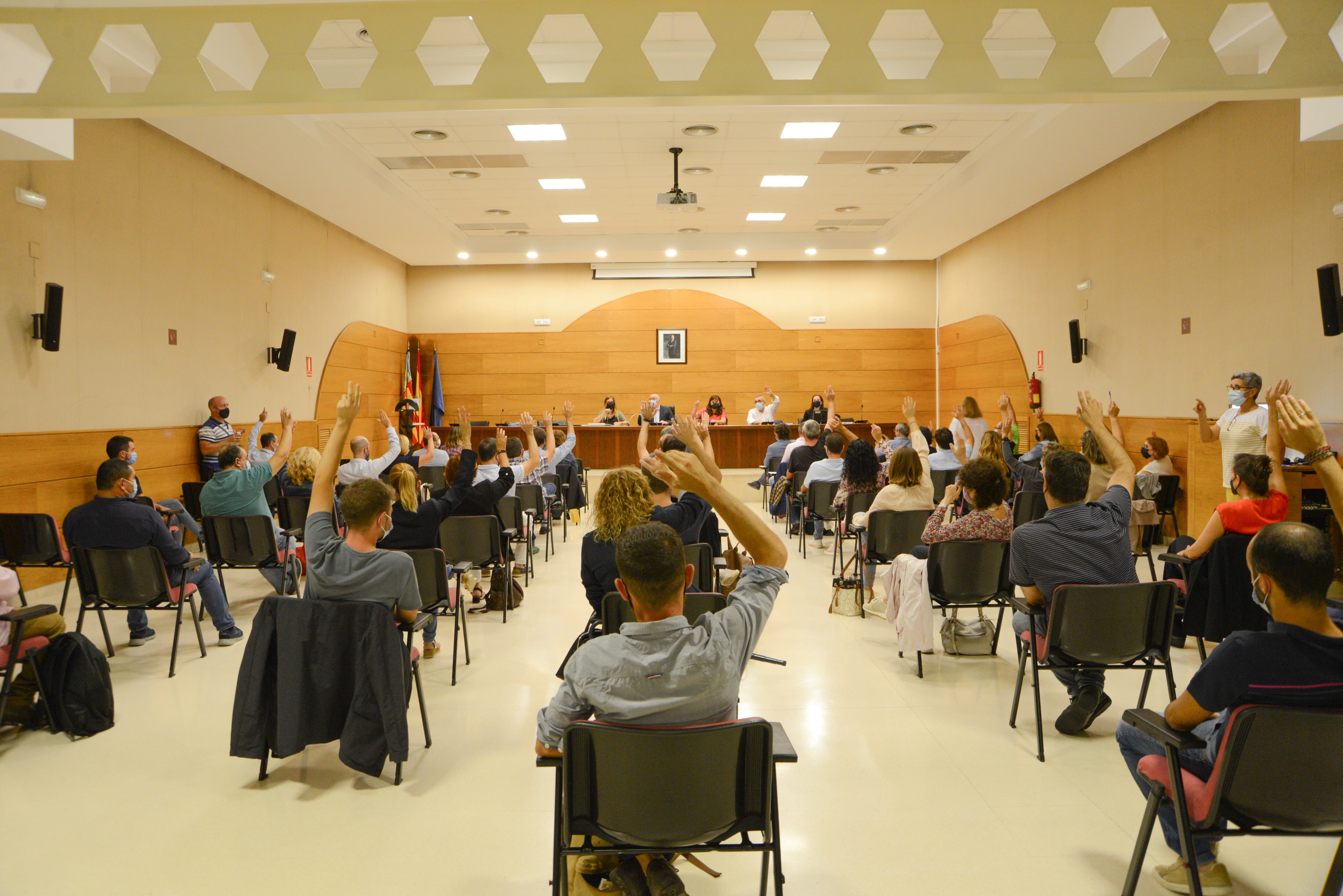 Pleno de la Mancomunitat de Municipis de La Safor en el que se aprobaron los presupuestos.