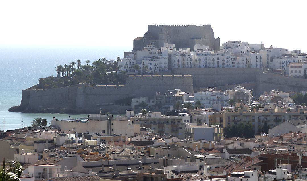 Vista del Castillo de Peñíscola