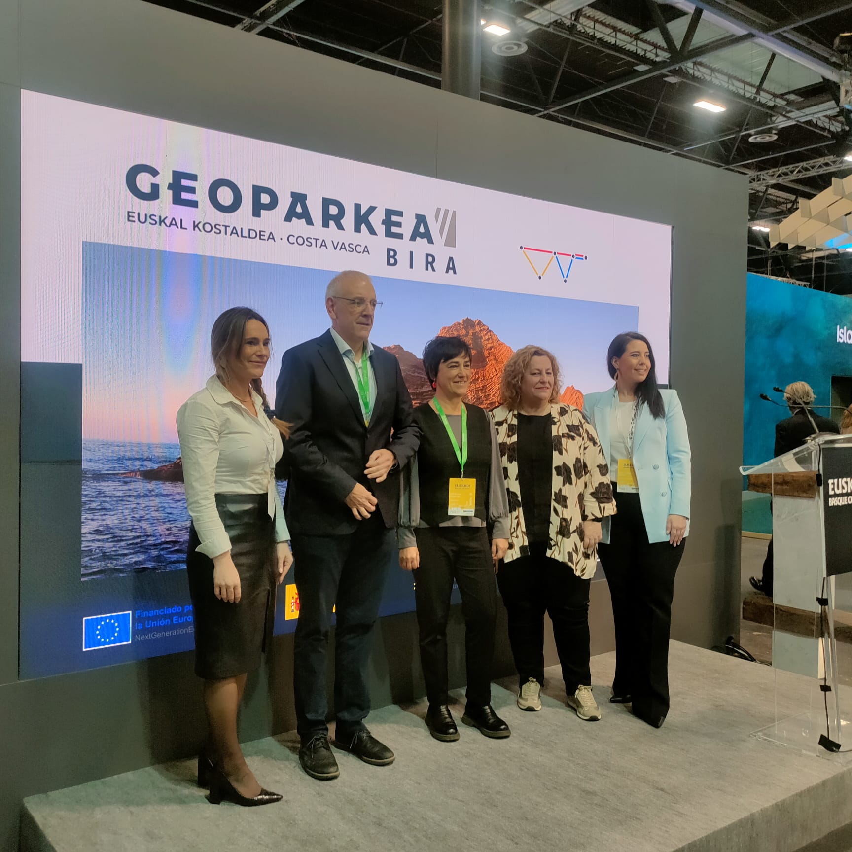 Geoparkeko Bira se ha presentado en FITUR  este jueves / Foto: Geoparkea