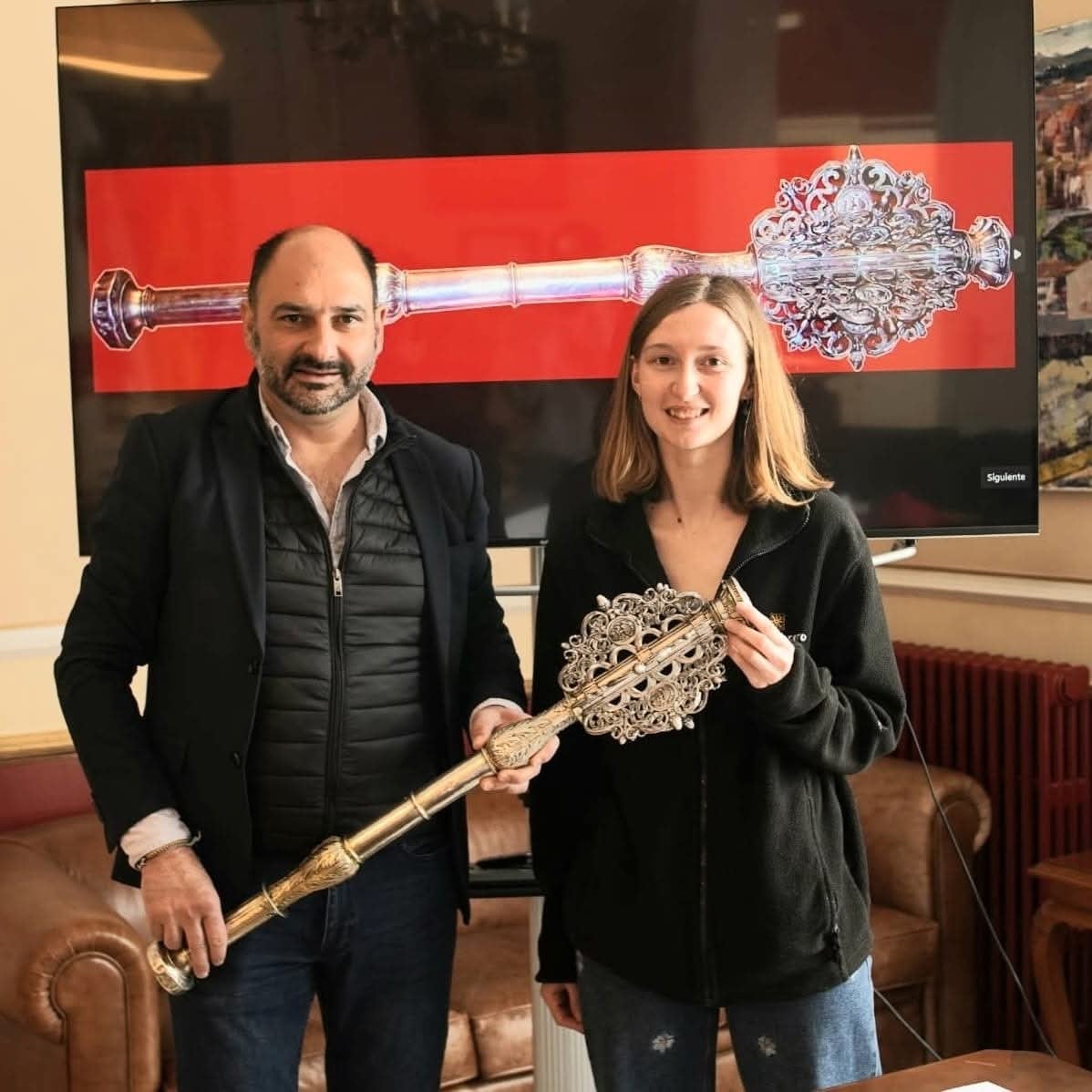 Fernando Torres y Eva Cabrero