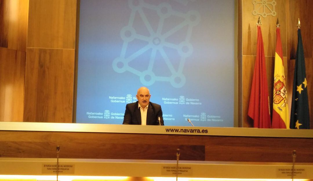 José María Aierdi, vicepresidente segundo del Gobierno de Navarra