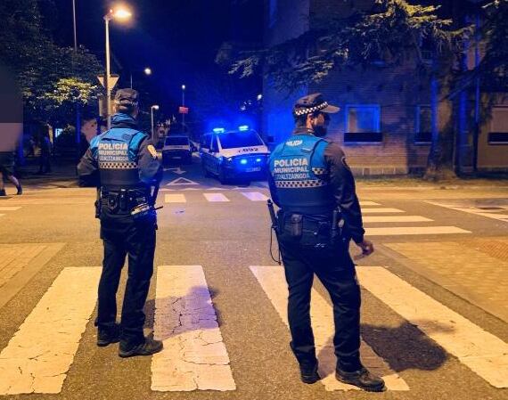 Foto de archivo de la Policía Municipal de Pamplona.