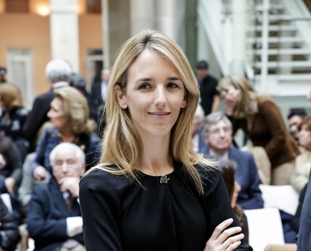 Cayetana Álvarez de Toledo, nueva candidata del PP, en la presentación del libro del opositor venezolando Leopoldo López.